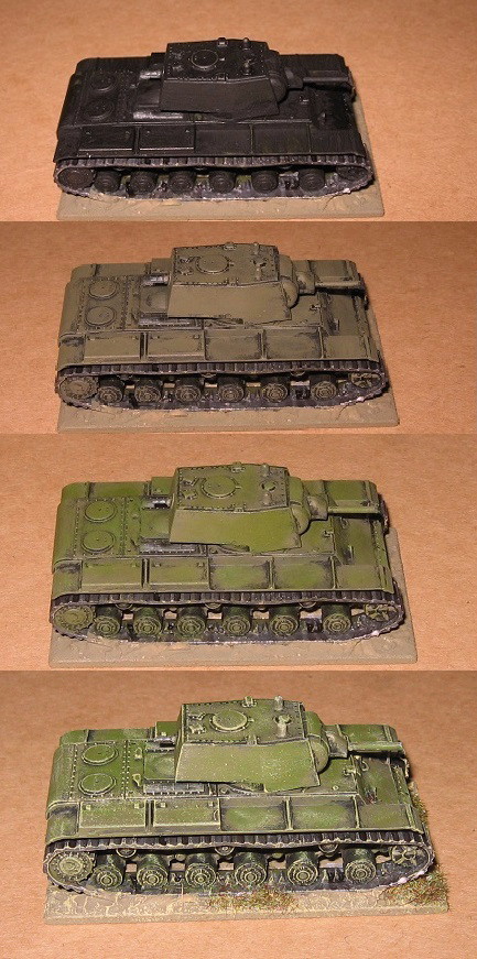 Russian armour step-by-step