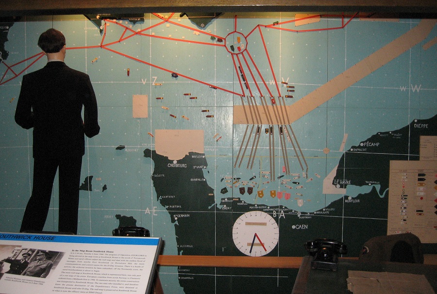 The Map Room at Southwick House